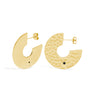 CONJUNTO PENDIENTES ARO + PULSERA ORGANIC