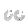 CONJUNTO PENDIENTES ARO + PULSERA ORGANIC