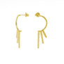 Pendientes medianos ‘Shine’. Plata de ley 925 - Sophie & Loheme