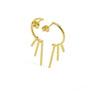 Pendientes medianos ‘Shine’. Plata de ley 925 - Sophie & Loheme