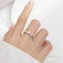 Anillo multitalla con circonitas fantasía 'Tiny', plata de ley 925 - Sophie & Loheme