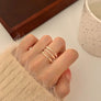 ANILLO TRIPLE ABIERTO