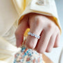 CONJUNTO ANILLO + AROS TINY