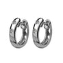 Criollas con tres circonitas 'Tiny'. Plata de ley - Sophie & Loheme