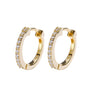 Criollas con circonitas. Plata de ley 925 - Sophie & Loheme