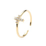 CONJUNTO COLGANTE + ANILLO CRUZ TINY