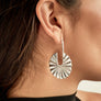 CONJUNTO PENDIENTES GRANDES + ANILLO GRANDE LIGHT