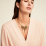 CONJUNTO COLLAR GRANDE + BRAZALETE SHINE