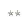 Pendientes estrella con circonitas 'Tiny'. Plata de ley 925 - Sophie & Loheme