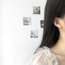Pendientes estrella con circonitas 'Tiny'. Plata de ley 925 - Sophie & Loheme