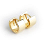 Criollas lisas anchas. Plata de ley 925. - Sophie & Loheme