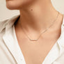 CONJUNTO COLGANTE + PENDIENTES BARRA TINY