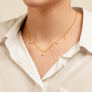 CONJUNTO GARGANTILLA + PENDIENTES PEQUEÑOS PURE
