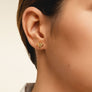 CONJUNTO GARGANTILLA + PENDIENTES SPARK TIERRA