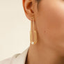 CONJUNTO PENDIENTES GRANDES + ANILLO PEQUEÑO PURE