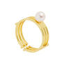 CONJUNTO PENDIENTES GRANDES + ANILLO PEQUEÑO PURE