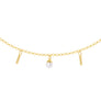 Gargantilla 'Pure'. Plata de ley 925 y perlas redondas naturales - Sophie & Loheme