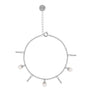 Pulsera 'Pure'. Plata de ley 925 y perlas redondas naturales - Sophie & Loheme