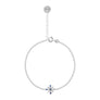 Pulsera 1 colgante 'The Spark Collection in Silver' versión Mar. Plata de ley 925 - Sophie & Loheme