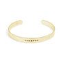 Brazalete ‘Organic’ plata de ley 925 y circonitas negras talla brillante - Sophie & Loheme