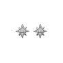 Pendientes estrella con circonitas 'Tiny'. Plata de ley 925 - Sophie & Loheme