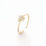 Anillo multitalla 'Estrella Tiny' circonitas talla brillante. Plata de ley 925 - Sophie & Loheme