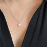 COLGANTE CORAZON BLANCO