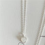 COLGANTE CORAZON BLANCO