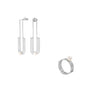 Pack Pendientes statement 'Pure' + Anillo perla 'Pure' - Sophie & Loheme