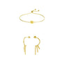 Pack Pulsera ‘Shine’ + Pendientes medianos ‘Shine’ - Sophie & Loheme